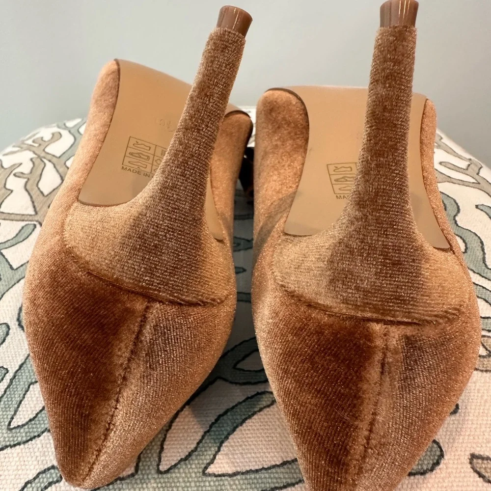 Journee Collection Crystol Velvet Pump in Elegant Brown - Size 9.5 NWOT - Picture 10 of 12